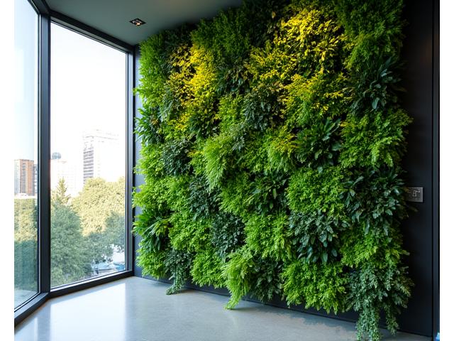 Muro verde modular interior